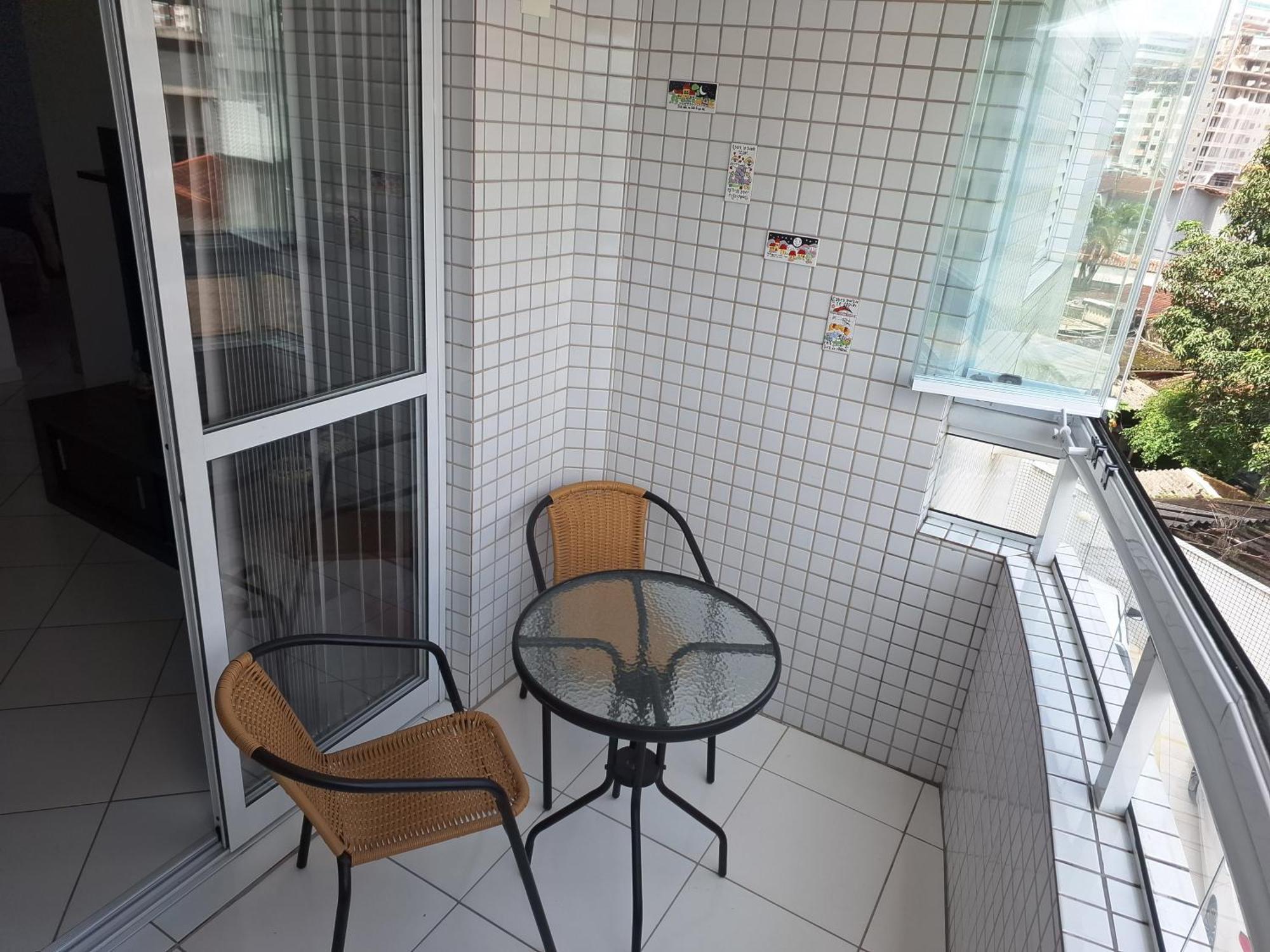 Apartamento Gulilhermina Praia Grande Buitenkant foto